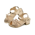 thumbnail image 1 of Sandalia Gladiadora Para Niñas Elegante Wildcat Color Dorado 18-21.5, 1 of 6