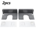 thumbnail image 1 of Hair Dryer Holder Hardware Hassle-free Long-lasting Mounting Organizer Plastic Rack Saving Space Accessories Hot Grey (base)-2pcs, 1 of 9