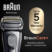 Braun Electric Shaver with Power Case, Series 9 Pro 9477cc Wet & Dry