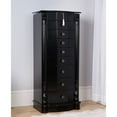 thumbnail image 2 of Hives and Honey Florence 8 Drawer Standing Jewelry Armoire - Rich Black, 2 of 11