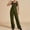 Army Green, variant on PWPSG Womens Summer Denim Overalls Wide Leg Jumpsuits Adjustable Straps Casual Playsuits with Side Buttons Pink S
