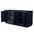 thumbnail image 3 of Wyndham Collection WCF111172DGBCXSXXMXX Icon 71" Double Free Standing Vanity Cabinet Only, 3 of 7