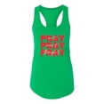 thumbnail image 2 of Wild Bobby, Pray On It Pray Over It Pray Through It Inspirational/Christian Women Racerback Tank Top, Kelly, Medium, 2 of 6
