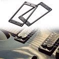 thumbnail image 2 of Sywqhk Marco de montaje de pastilla Humbucker de fondo plano para guitarra eléctrica (negro) Sywqhk Alta Calidad, 2 of 8