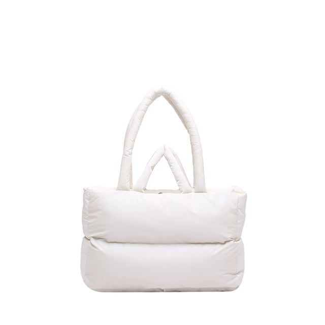 Bolso Comprador Almohada Acolchado Liviano para Mujeres Compras Viajes