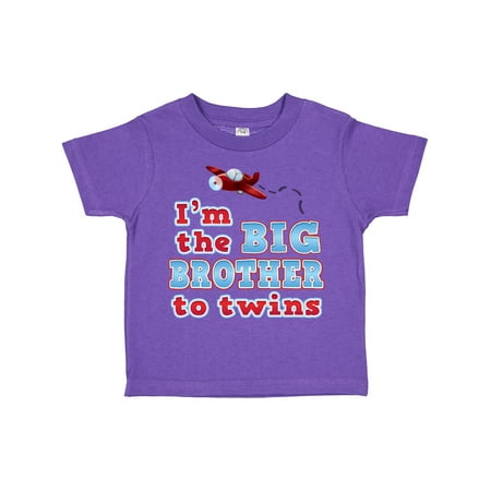 

Inktastic I m the Big Brother to Twins. Gift Toddler Boy Girl T-Shirt