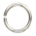 thumbnail image 3 of CousinDIY Sterling Elegance 925 Silver Beads & Findings-Open Jump Rings 6mm 16/Pkg, 3 of 4