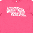 thumbnail image 4 of Inktastic Nebraska Silhouette Mandala Youth T-Shirt, 4 of 5