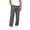 Dark Gray, variant on Lmueinov Mens Cotton Linen Pants Casual Lightweight Straight Leg Pants with Pockets Elastic Drawstring Waist Dress Pant for Men Lounge Trousers S-5XL