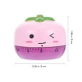 thumbnail image 5 of Hemoton  Mechanical Cooking Timer Lovely Tomato Countdown Alarm Plug, 5 of 8