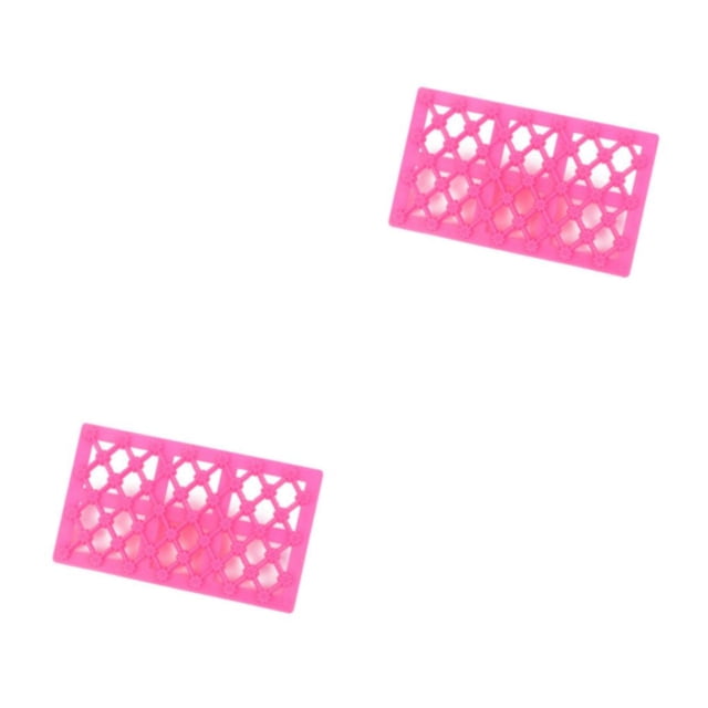 Inteprter Molde para pasteles, rebanador de galletas, accesorio DIY, accesorios para el hogar, mano de obra fina de plástico, sin rebabas, Tipo 2 2Conjunto