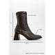 thumbnail image 4 of Plesa - Botas Café Obscuro de Tacón Cuadrado cafe 25 CM, 4 of 8
