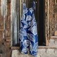 thumbnail image 2 of CHUMUD Women's Casual Jumpsuits Comfy Tie Strap Wide Leg Loose Fit Overalls Baggy Rompers with Pockets, 2 of 5
