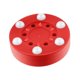 thumbnail image 5 of Puck Hockey Hockey Hockey Hockkey de disco de hockey sobre rolleros para entrenamiento de fósforos al aire libre Rojo, 5 of 8