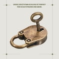 thumbnail image 4 of Mini Padlock With Key Mini Bear Shape Padlock Vintage Antique Style Padlock, 4 of 6