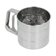 thumbnail image 6 of ESTINK Stainless Steel Flour Sifter,Powdered Sugar Sifter,Stainless Steel Flour Sifter Baking Sugar Sifter Hand Held Sifter For Flour Icing Sugar, 6 of 8