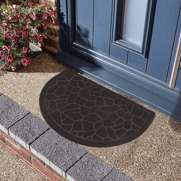 Tapete Antideslizante Decorativo Pvc Entrada 40x60 Uso Rudo