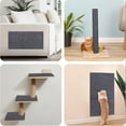 thumbnail image 6 of Climbing Cat Scratcher Mat, Trimmable Self-Adhesive Cat Scratching Board, DIY Cat Scratching Pads For Couch Furniture Wall Cat Tree, Cat Climbing Wall Scratcher, 11.81*39.37Inch/ 15.75*39.37In, 6 of 8