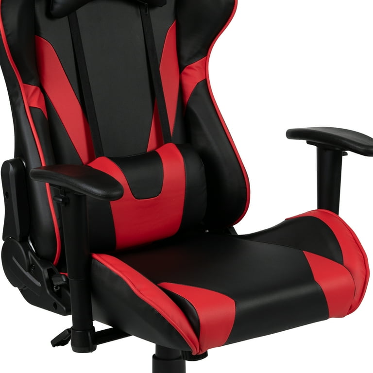 Red and black gaming chair walmart hot sale