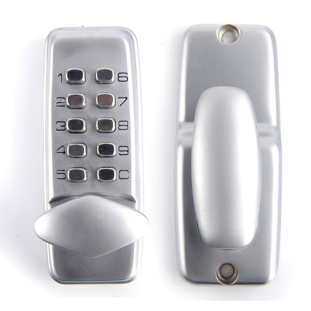 Keyless Door Lock Keypad Mechanical Code Entry Security