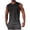 Black, variant on Sleeveless Tank Top for Men Crewneck Gradient Horizontal Stripe Shirt Casual Stylish Breathable Workout Muscle Tee Purple XXL