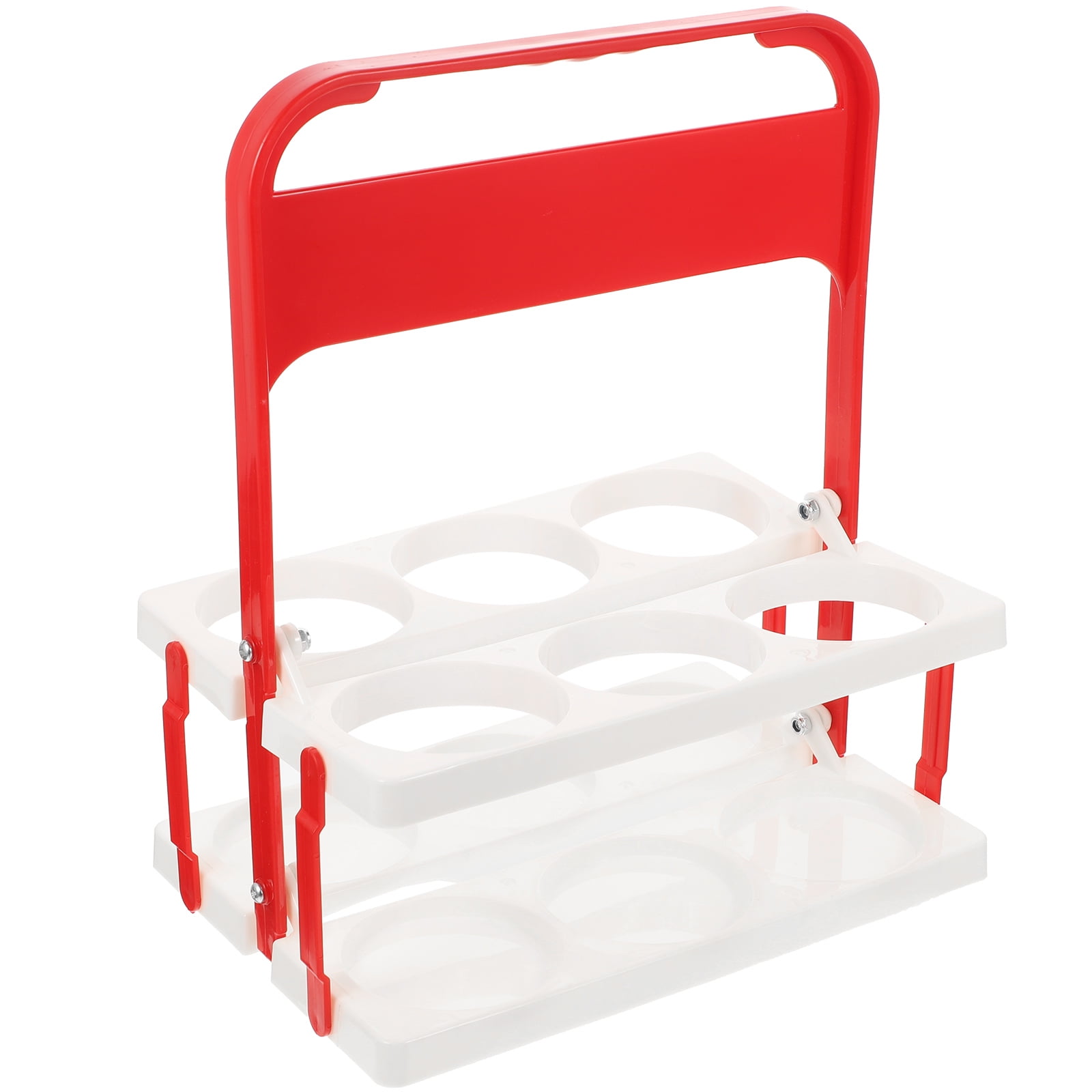 Handheld Beer Holder Beer Bottle Carrier Foldable Beer Rack Plastic