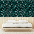 thumbnail image 3 of Ambesonne Mystic Butterfly Peel & Stick Wallpaper for Home, Art Dreamy Wings, 13"x100", Charcoal Grey Sea Green, 3 of 5