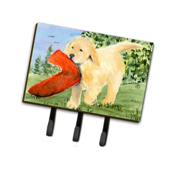 Carolines Treasures SS8762TH68 Golden Retriever Leash Holder or Key Hook, Large, Multicolor
