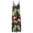 thumbnail image 4 of Flamingo Pattern Sleeveless Dress Women's Luxury Party Dress Birthday Dresses for Women, 4 of 7