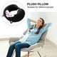 thumbnail image 3 of 1 almohada de peluche con forma de U de animales (husky), 3 of 8