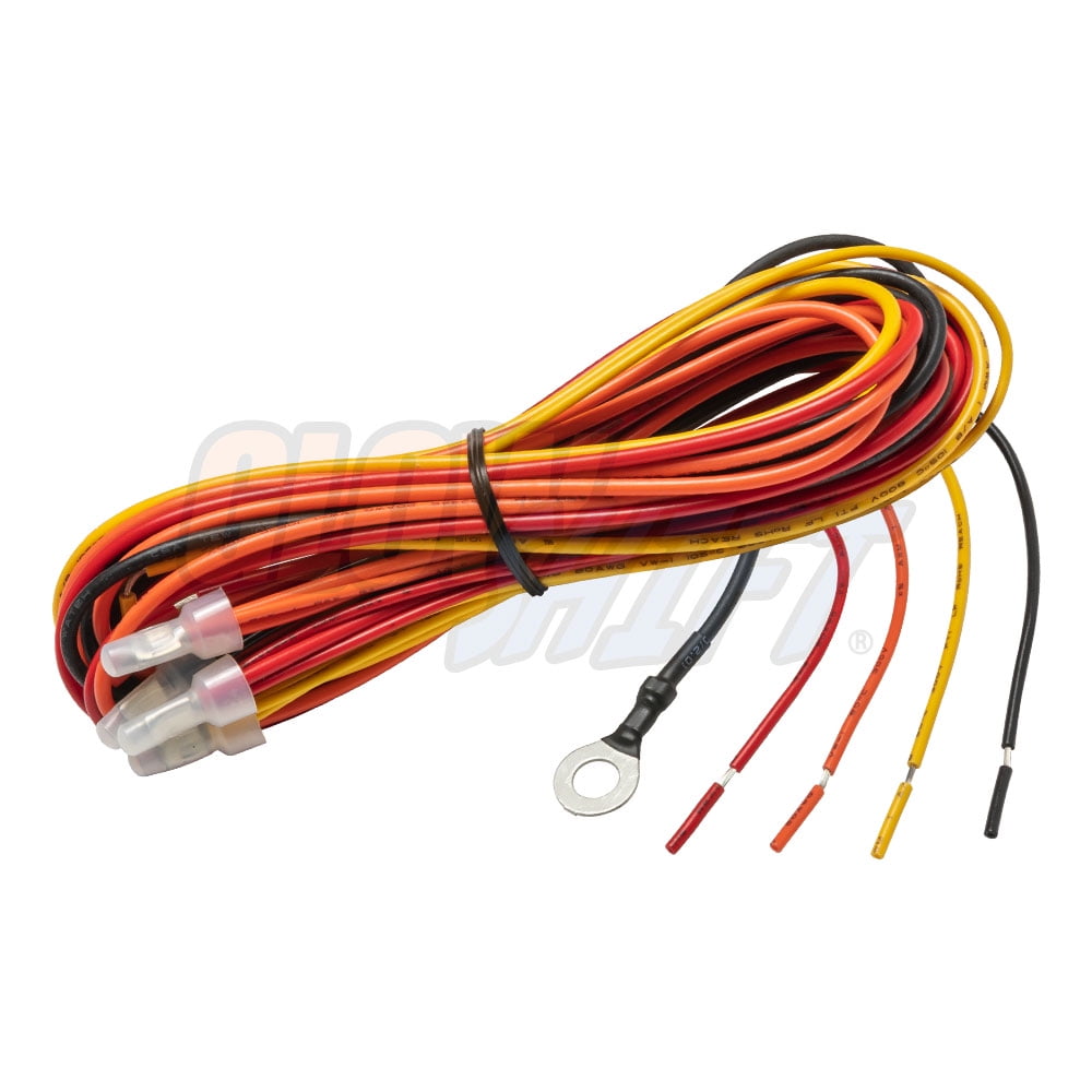 2 Gauge Wiring Kit for 7 Color Gauge Series Power Wires Only