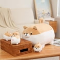 thumbnail image 4 of Peluche SQEQE Shiba Inu de peluche con 4 bebés Shiba Inu, 4 of 6