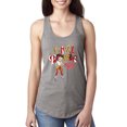 thumbnail image 1 of Wild Bobby, Betty Boop Winking Girl Power Femenist Betty Boop Ladies Racerback Tank Top, Heather Grey, Small, 1 of 5
