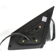 thumbnail image 3 of For Nissan Rogue Select 2014 2015 Door Mirror Passenger Side | Power Glass | Heated | Manual Folding | Textured Black Cover | Replacement For NI1321199 | 96301JM200-PFM, 3 of 7