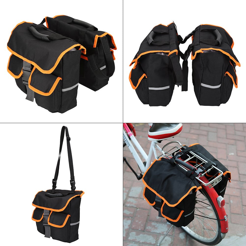 Fdit Pannier Bike Bag,Outdoor Cycling Detachable Rear Saddle Bag ...