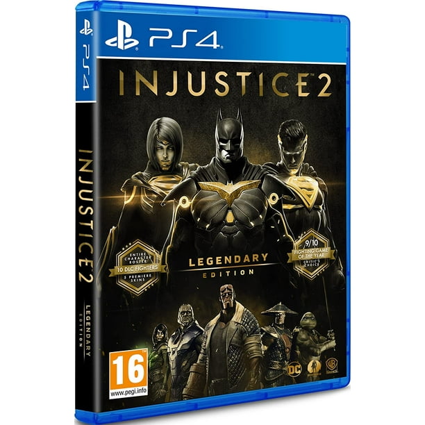 Settle humane eftermiddag Injustice 2 Legendary Edition (Playstation 4 PS4) take control of how your  characters look, fight and develop - Walmart.com