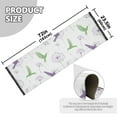 thumbnail image 5 of Yayeee Runner Rug for Bedroom 2'x6' Machine Washable Hallway Non Slip Mat, Purple Birds, 5 of 8