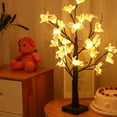 thumbnail image 4 of Christmas Holiday Savings 2024! QTOCIO Christmas Decorations Kapoks Tree Lights LED Holiday Scene Decoration Lights Christmas Easter Indoor Decoration Arrangement Glowing Tree For Home Party Decor, 4 of 5