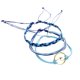 thumbnail image 1 of Tobillera de cuerda, tobilleras, pulseras para mujer, 3 piezas, joyería, tobillera de playa con onda, 1 of 8