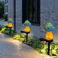 thumbnail image 4 of YiJuHui Solar Powered LED Mushroom Lights Outdoor, Waterproof Garden Stake Lights with Auto On/Off, Resin Fairy Lawn Decor for Pathway Patio Yard Landscape Lighting, 4 of 6