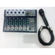 thumbnail image 3 of Mezcladora SOUNDTRACK MX702USB Pasiva 7 Canales RCA USB Fuente Phantom Power, 3 of 3