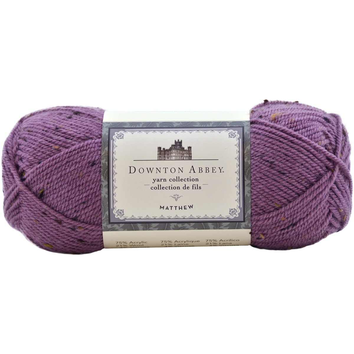 Downton Abbey - Matthew Yarn-Dusty Mauve, Pk 3, Premier Yarns
