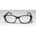 thumbnail image 3 of NEW VERA WANG VA15 WOMENS/LADIES DESIGNER FULL-RIM BLACK FRAME DEMO LENSES 52-15-135 EYEGLASSES/EYEGLASS FRAME, 3 of 9