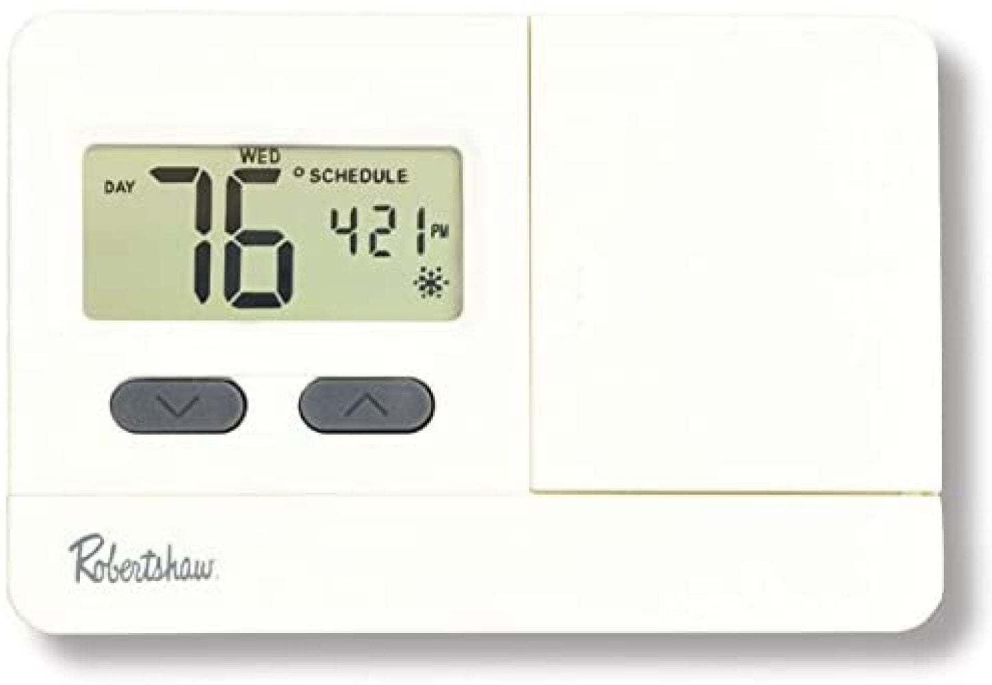 Robertshaw RS3110 1 Heat/1 Cool Digital 5-2 Day Programmable Thermostat for sale online 