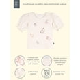 thumbnail image 6 of Modern Moments by Gerber Toddler Girl Organic Header Ruffle Puff Sleeve Top, Sizes Months - 5T, 6 of 7