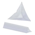 thumbnail image 4 of 2x100/200pcs esquinas de polvo transparente para escaleras, esquina de polvo de escalera de triángulo decorativo, adecuado para escaleras, armarios, gabinetes, cajones, etc. 6 piezas, 4 of 8