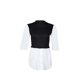thumbnail image 1 of Blusa Para Dama Negro/Blanco Castalia Trevo 1011-20, 1 of 1