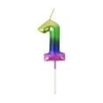 thumbnail image 1 of TIMIFIS Kitchen Gadgets Birthday Candles Gradient Rainbow Colors Number Candles Happy Birthday Wax Decorations Celebrations Birthday Party, 1 of 1