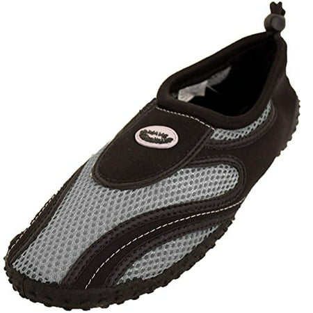 The Wave Men's Waterproof Water Shoes (12 Black Grey) | Walmart Canada
