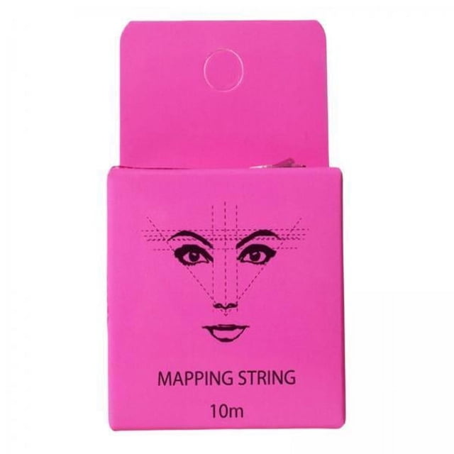 Cadena de mapeo de cejas,Cadena de mapeo preentintada Regla de bordado de tinta,Cadena de mapeo preentintada Regla de marca de cejas rosa,Cadena de mapeo preentintada Marcador de línea de